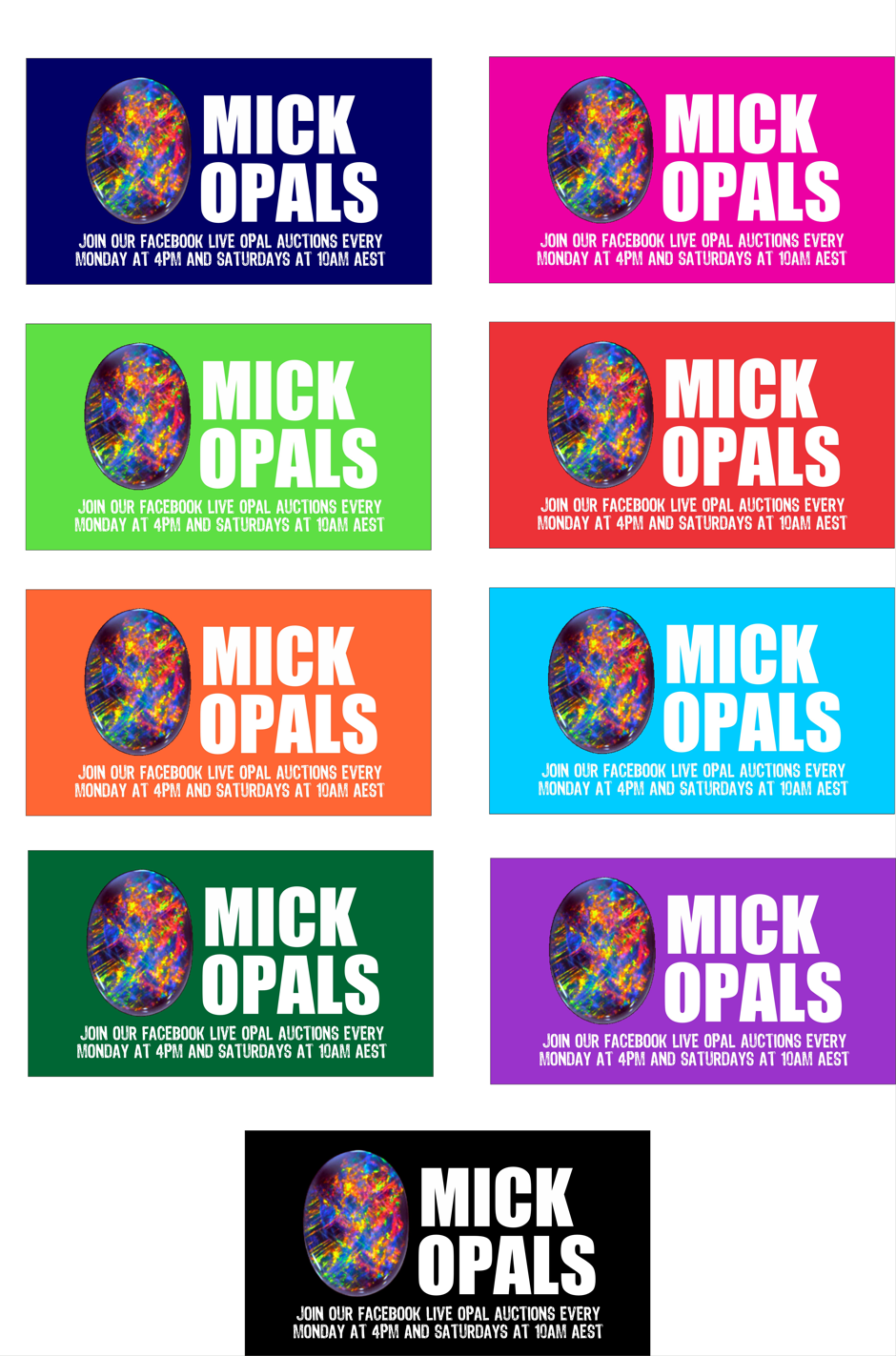 Mick Opals Cooler